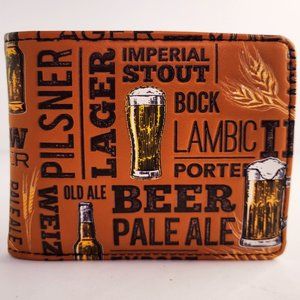 SHAGWEAR Craft Beers Wallet NWT